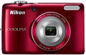 Buy Camera Nikon Coolpix L26 Point & Shoot (Red)