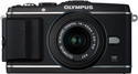 Olympus PEN E-P3 Mirrorless with 14-42 mm Kit Lens (Black): Camera