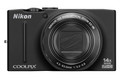 Nikon Coolpix S8200 Point & Shoot (Black): Camera