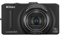 Nikon Coolpix S9200 Point & Shoot (Black)