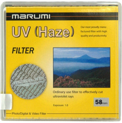 Marumi 58 mm Ultra Violet Haze Filter: Filter Buy Marumi 58 mm Ultra Violet Haze Filter: Filter