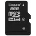 Kingston Memory Card MicroSD 8 GB Class 4