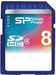 SiliconPower 8 GB SDHC Card Class 4 Memory Card