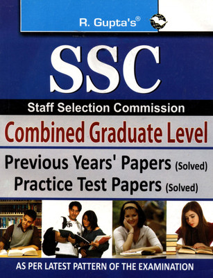 SSC Graduate Level Previous Years' Papers and Practice Test Papers: Book Buy SSC Graduate Level Previous Years' Papers and Practice Test Papers: Book