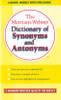 Buy Book The Merriam-Webster's Dictionary of Synonyms and Antonyms 1st Edition by 