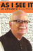 As I See It by Lal Krishna Advani