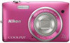 Nikon Coolpix S3500 Point & Shoot (Pink)