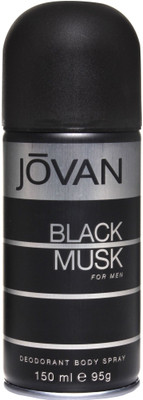 Buy Jovan Black Musk Deo Spray  -  150 ml: Deodorant