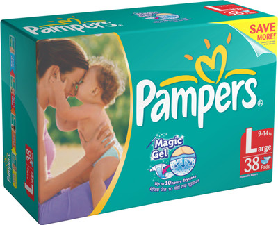 Buy Pampers Diaper - Large: Diaper