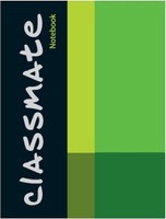 Classmate Stripes (Pack of 2) A4 Notebook Spiral: Diary Notebook