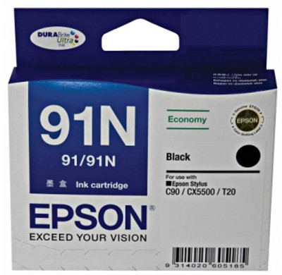 Epson 91N Black Ink cartridge C13T107190: Inks & Toners Buy Epson 91N Black Ink cartridge C13T107190: Inks & Toners