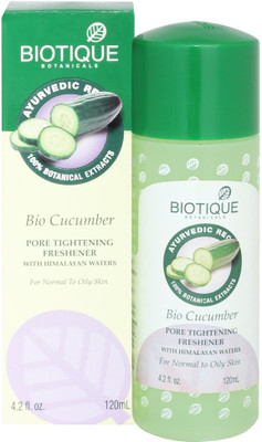 Biotique Bio Cucumber Pore Tightening Face Freshener: Toner Buy Biotique Bio Cucumber Pore Tightening Face Freshener: Toner