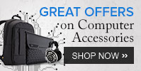 Buy Computer Accessories worth Rs 2000 get 5% off, worth Rs 3000 get 10% off